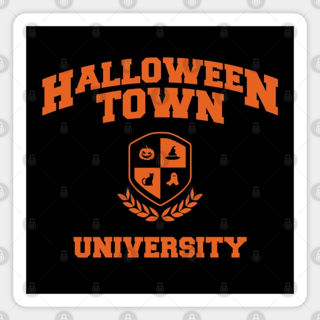 Halloween Town University Magnet by monolusi